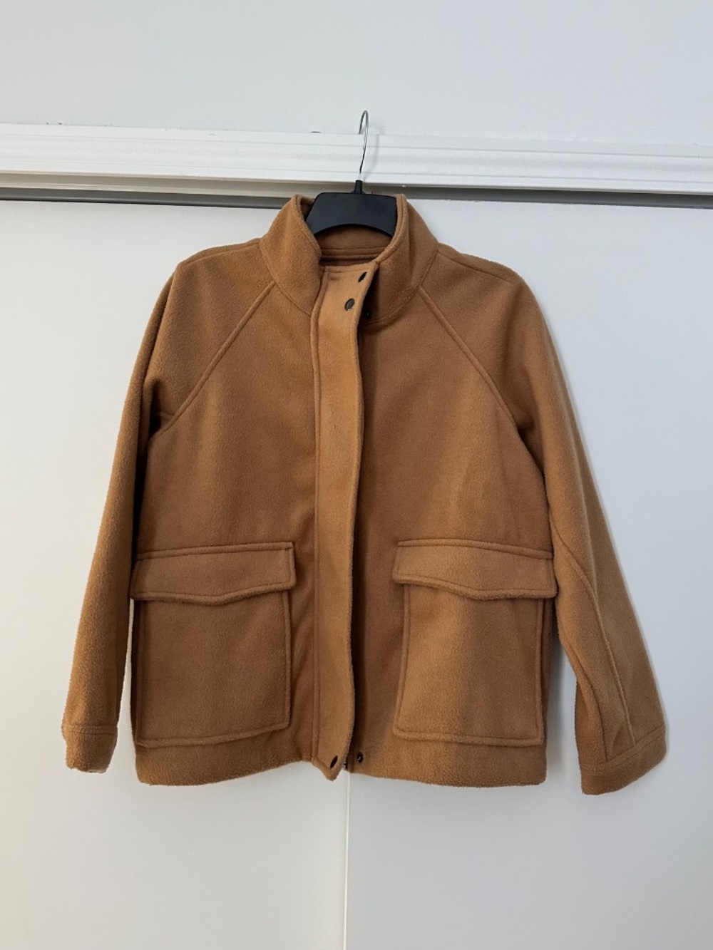 Banana Republic Brushed Short Jacket – Camel | Size S - Picture 2 of 8